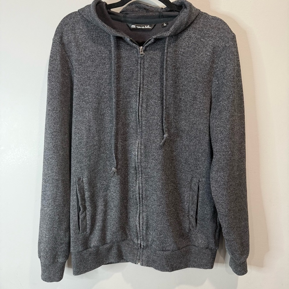 Travis‎ Mathew Charcoal Zip-Up Sweater